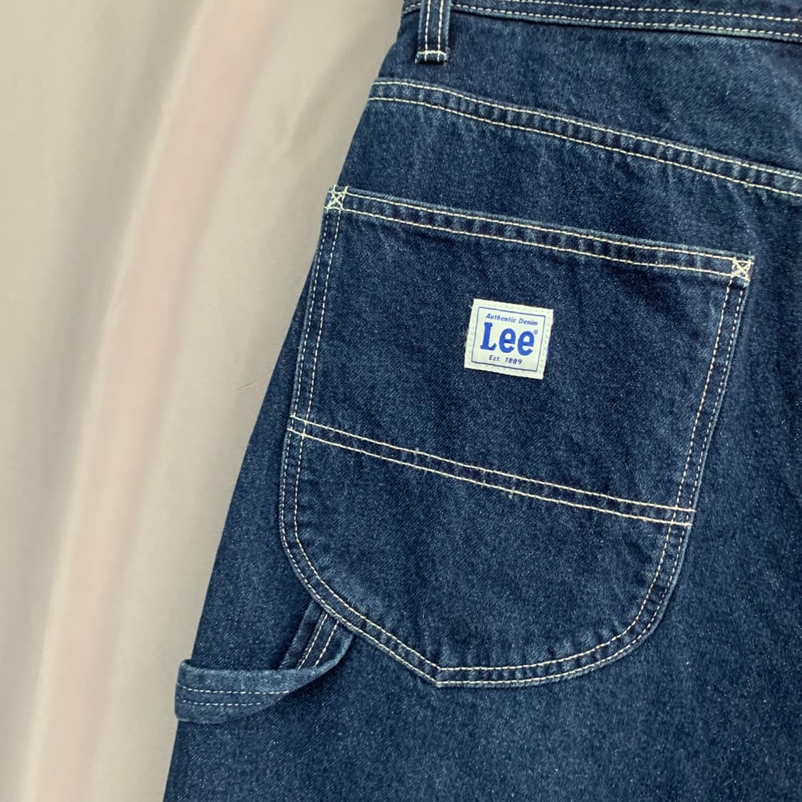 28인치 LEE 리 페인터 카펜터 버뮤다 데님 쇼츠 청반바지 상품이미지4