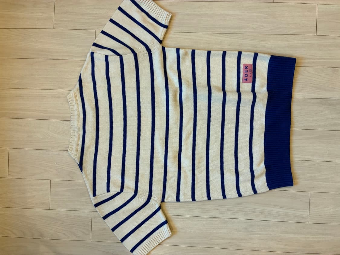 아더에러(ADERERROR) 자동차 자수 니트 반팔 (남녀공/A3사이즈) 상품이미지2