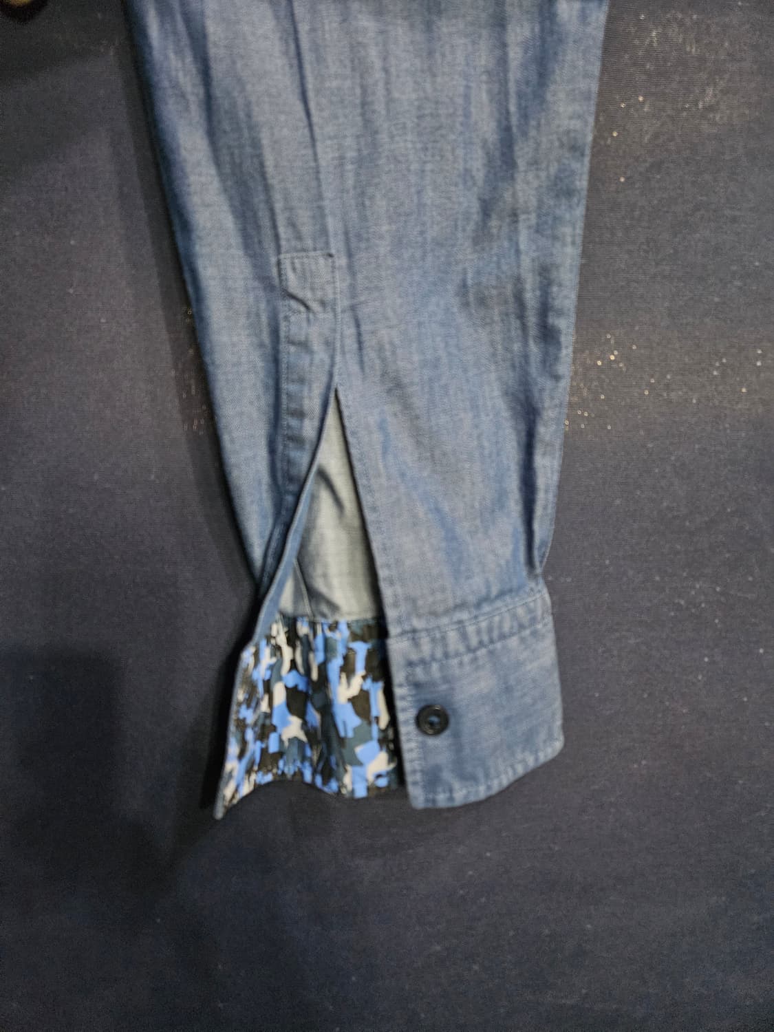 휴고보스 블루 남성 슬림핏 100 긴팔셔츠  상품이미지5