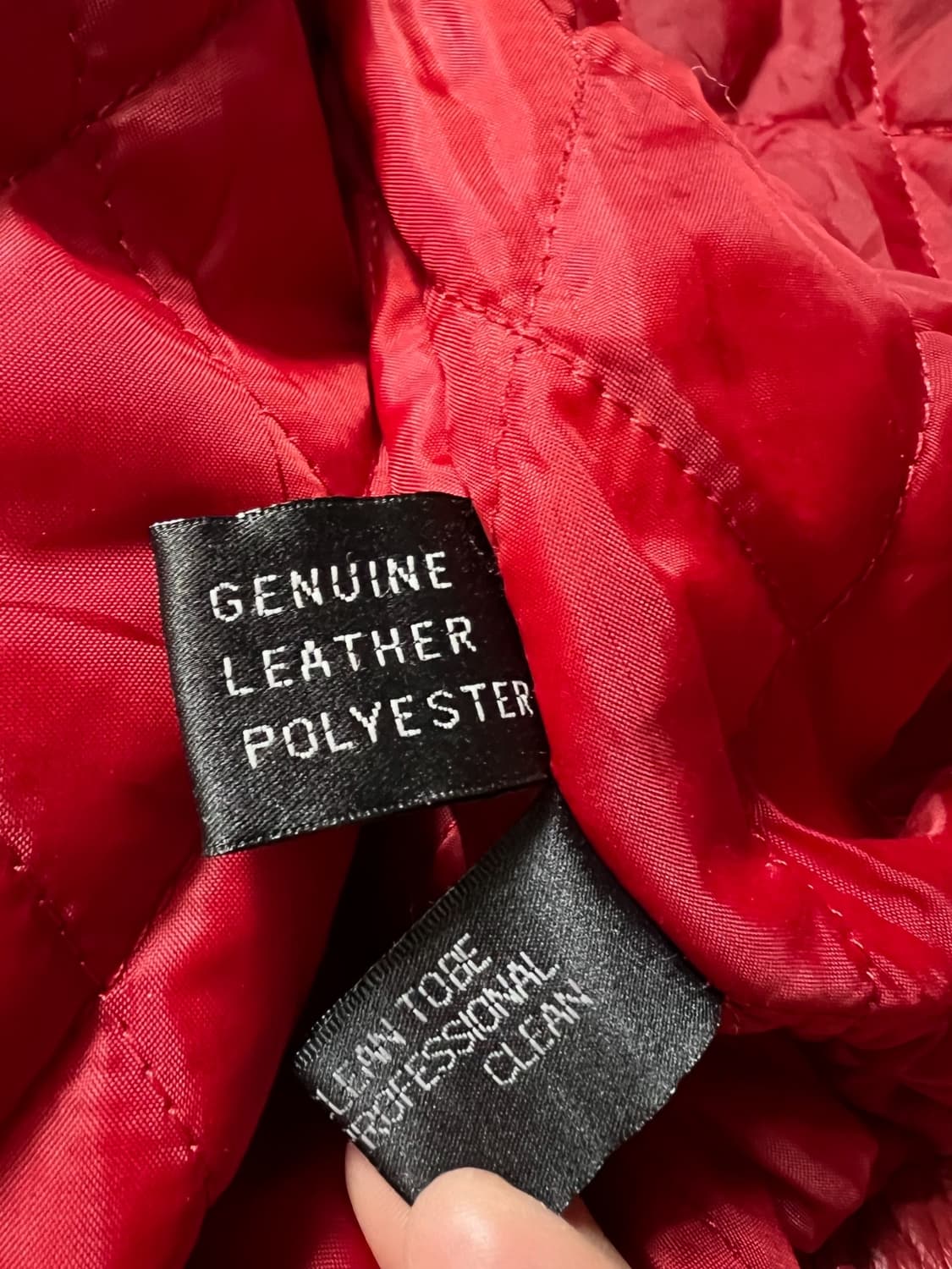 펠레펠레 올스타 패치 가죽자켓 상품이미지5