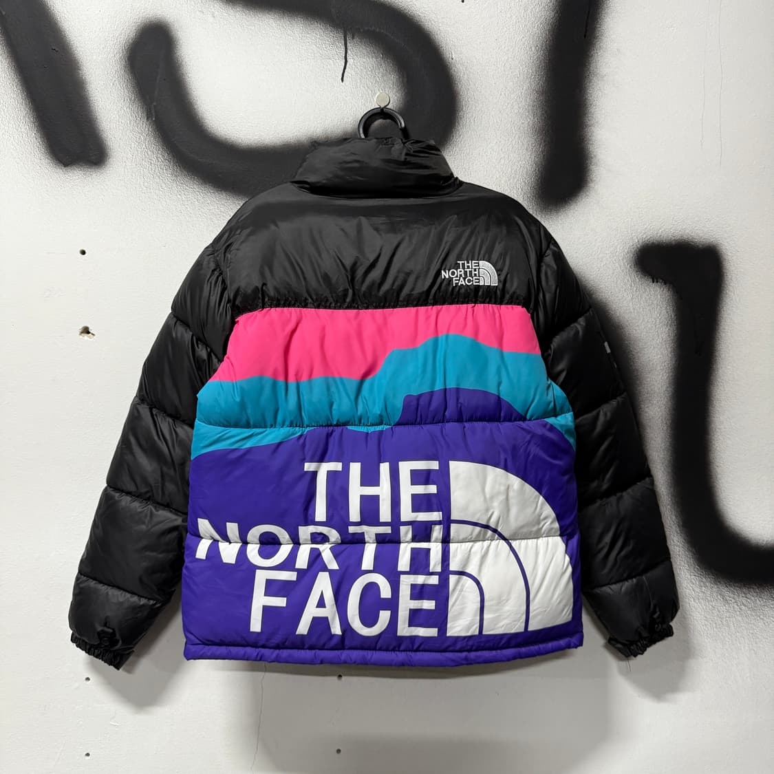 노스페이스 필파워 700 백 프린팅 눕시 다운 점퍼 상품이미지2