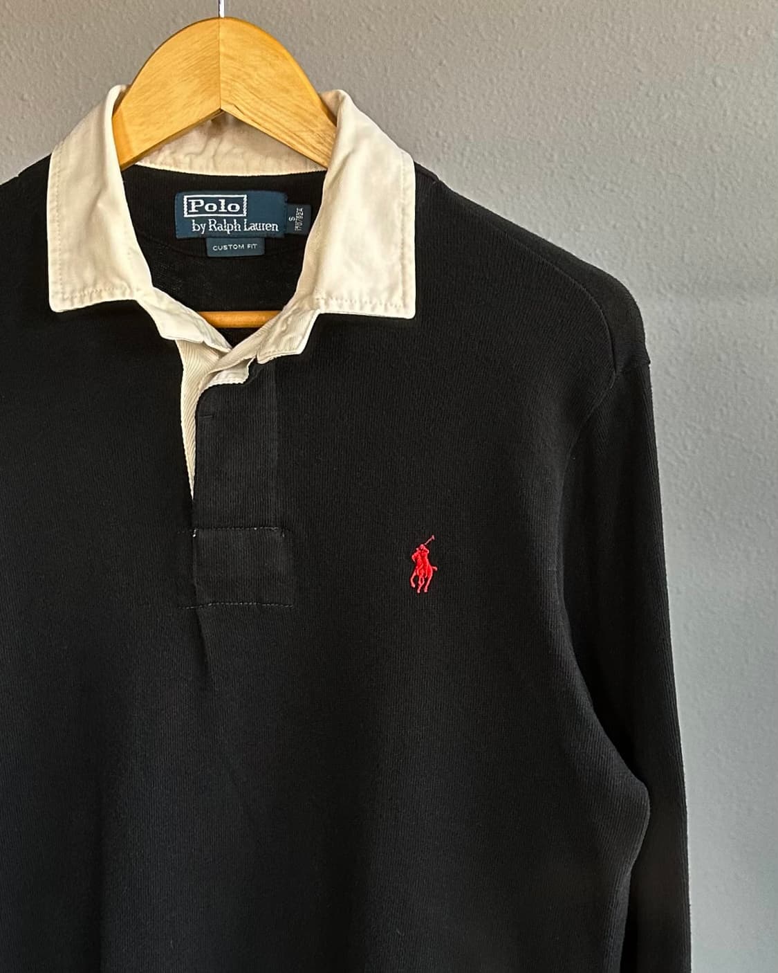 [S]폴로 랄프로렌 코튼 니트 럭비 티셔츠 상품이미지3