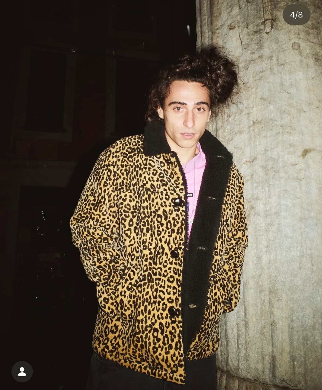 슈프림 킨더만 언컷 코듀로이 카 코트 레오파드 - M 상품이미지4