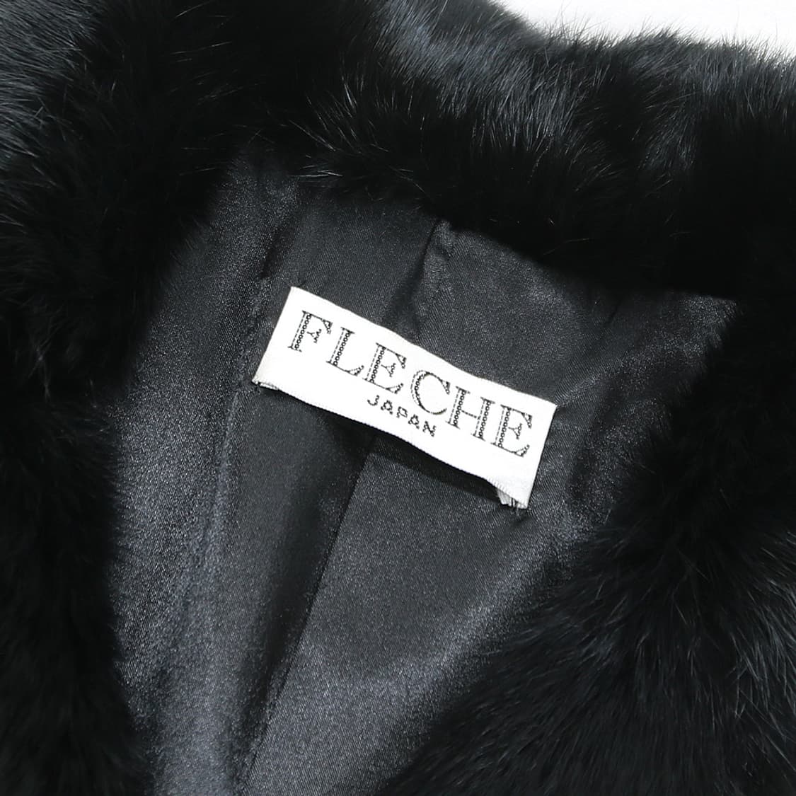 FLECHE 폭스 퍼 코트 (여성용 M) 상품이미지5