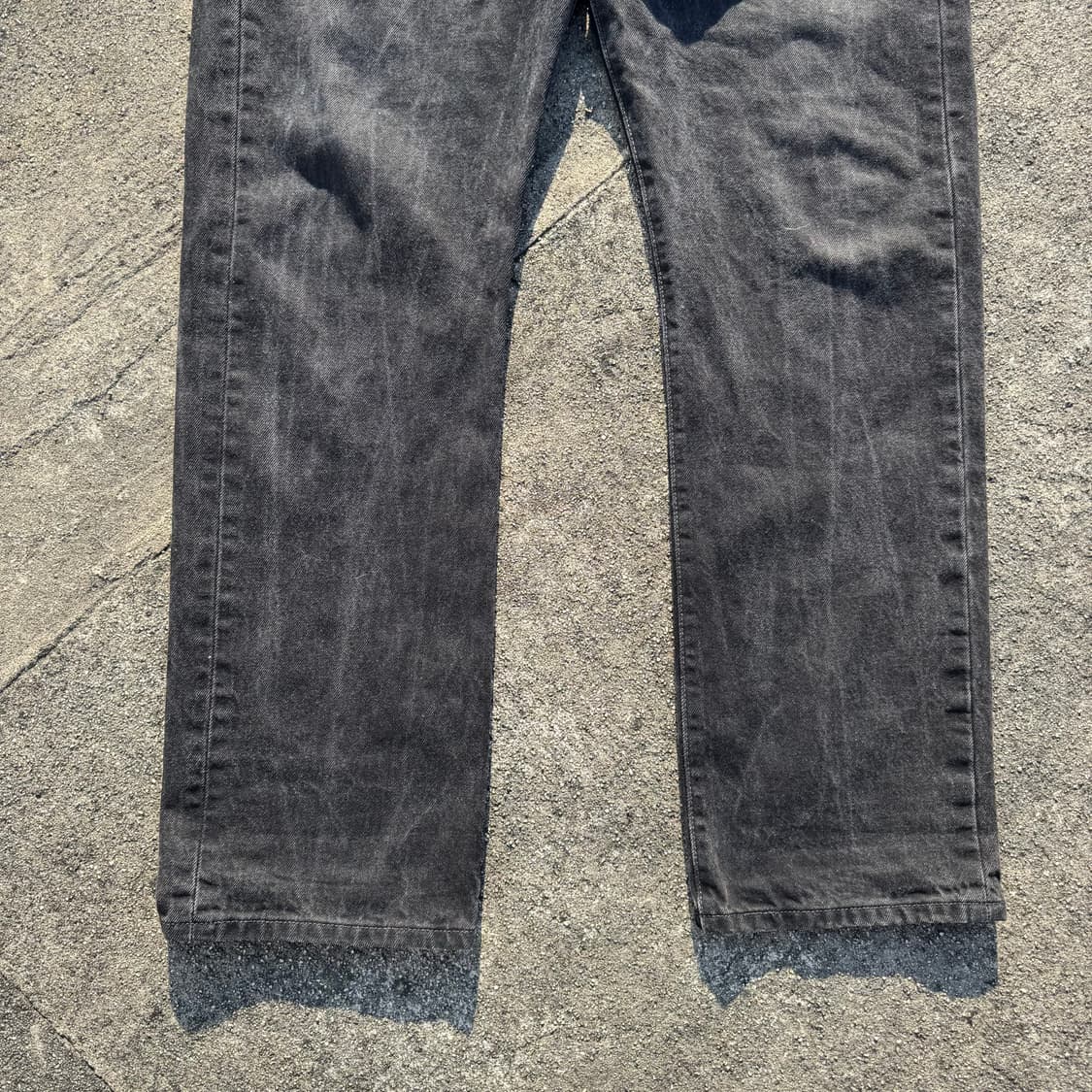 [38] 리바이스 501 흑청 데님 팬츠 상품이미지6