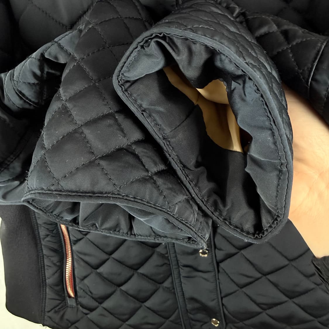 (M) 자라 우먼 퀄팅 자켓 상품이미지4