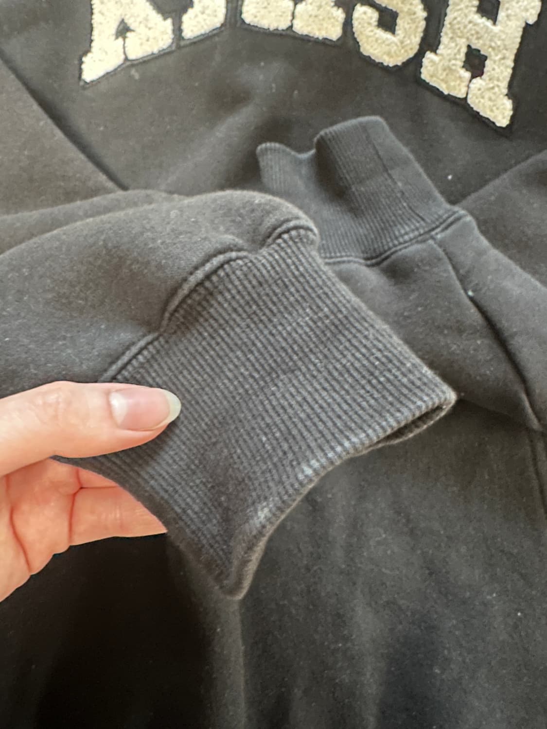 키르시 기모 후드티 상품이미지3