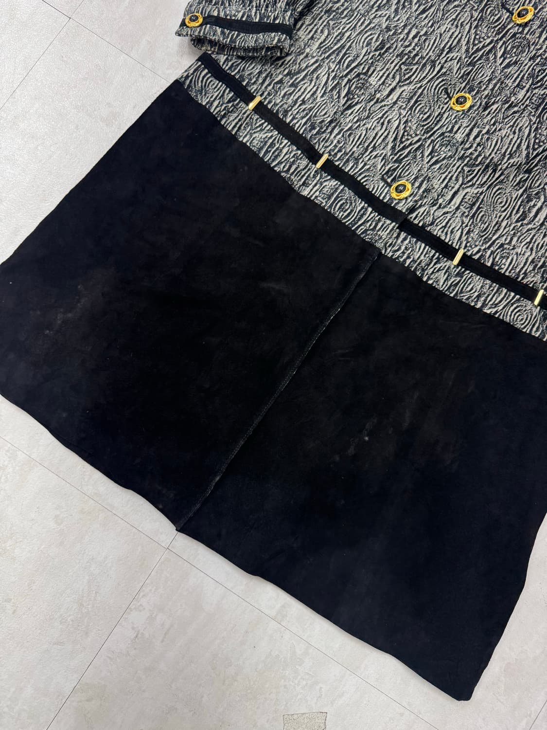 •Japanese Vintage 90s 일본 빈티지 패턴 코트 상품이미지3