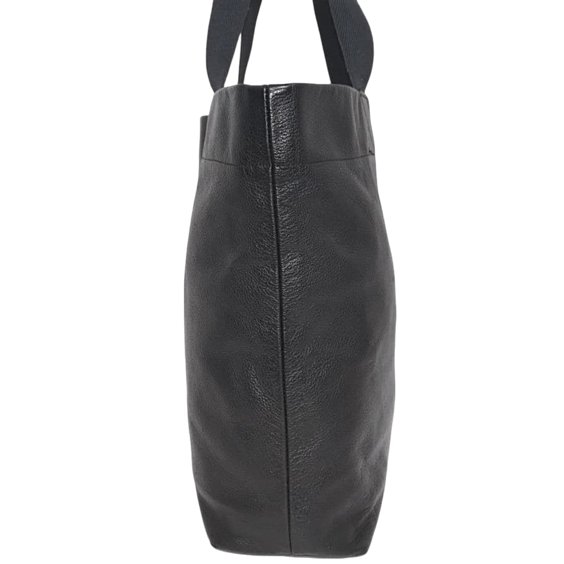 요지 야마모토 레터링 레더 토트백 상품이미지3