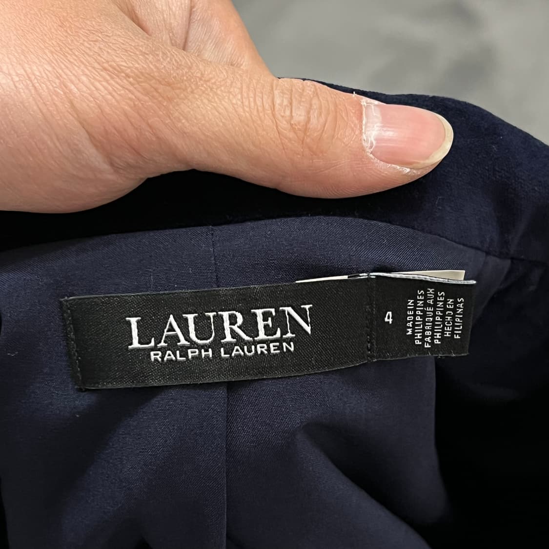  로렌 랄프로렌 벨벳 블레이저 y15916 상품이미지6