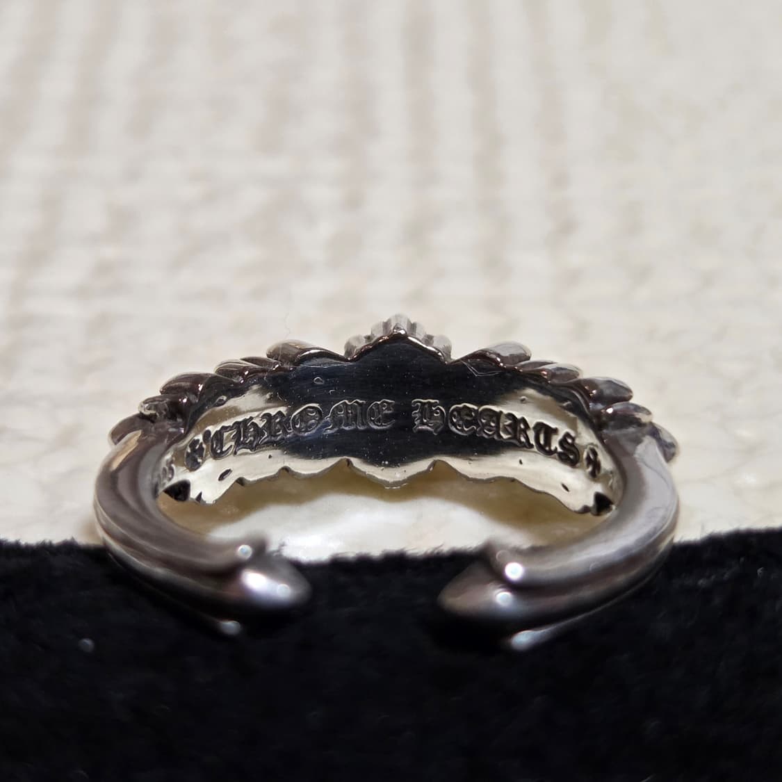 크롬하츠 베이비 더블 플로랄 링 US5.5 상품이미지5