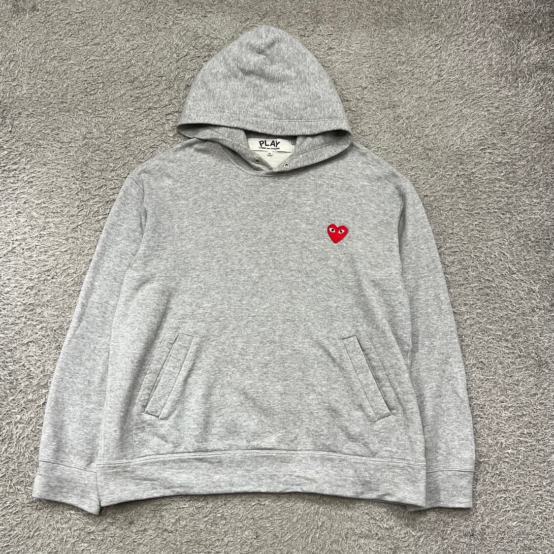 [100] 꼼데가르송 후드티 (후드끈x) 상품이미지2