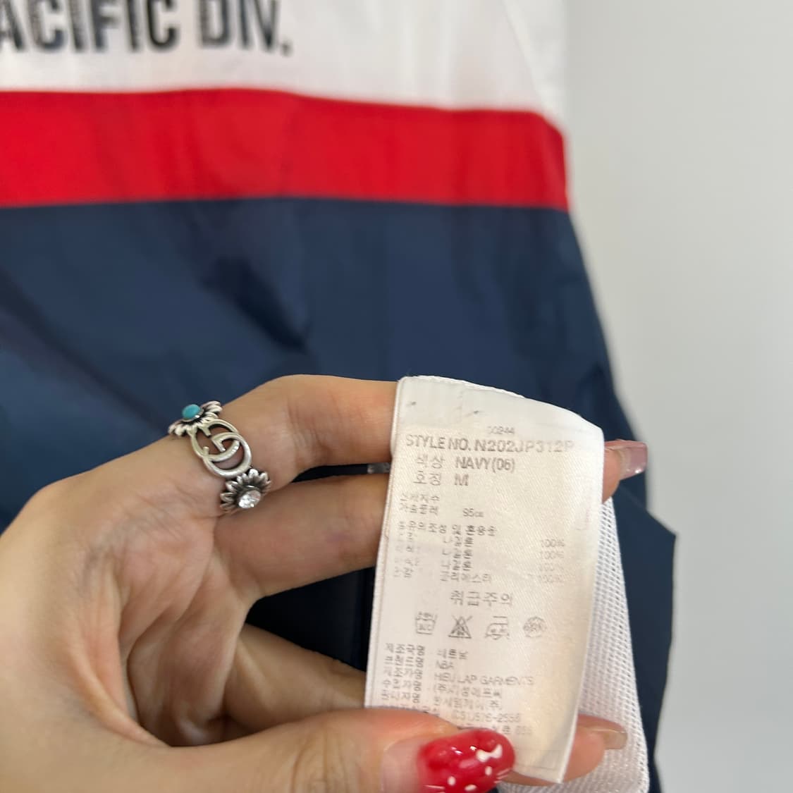 NBA 남성 바람막이 M 상품이미지5