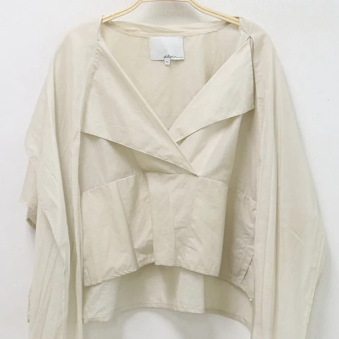 3.1 필립 림 브이넥 블라우스 66671 상품이미지3