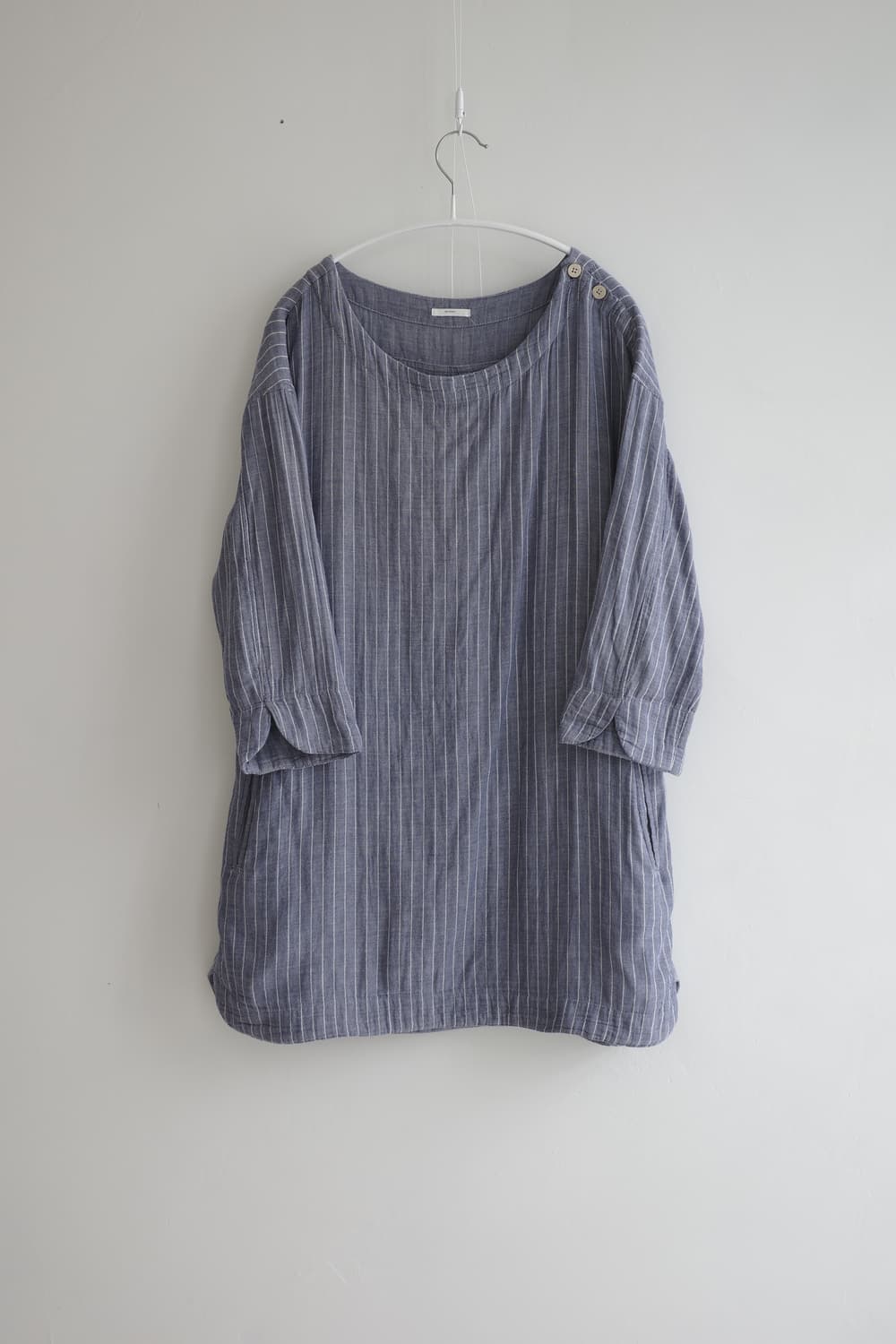 jalonger 네이비 스트라이프 원피스 상품이미지1