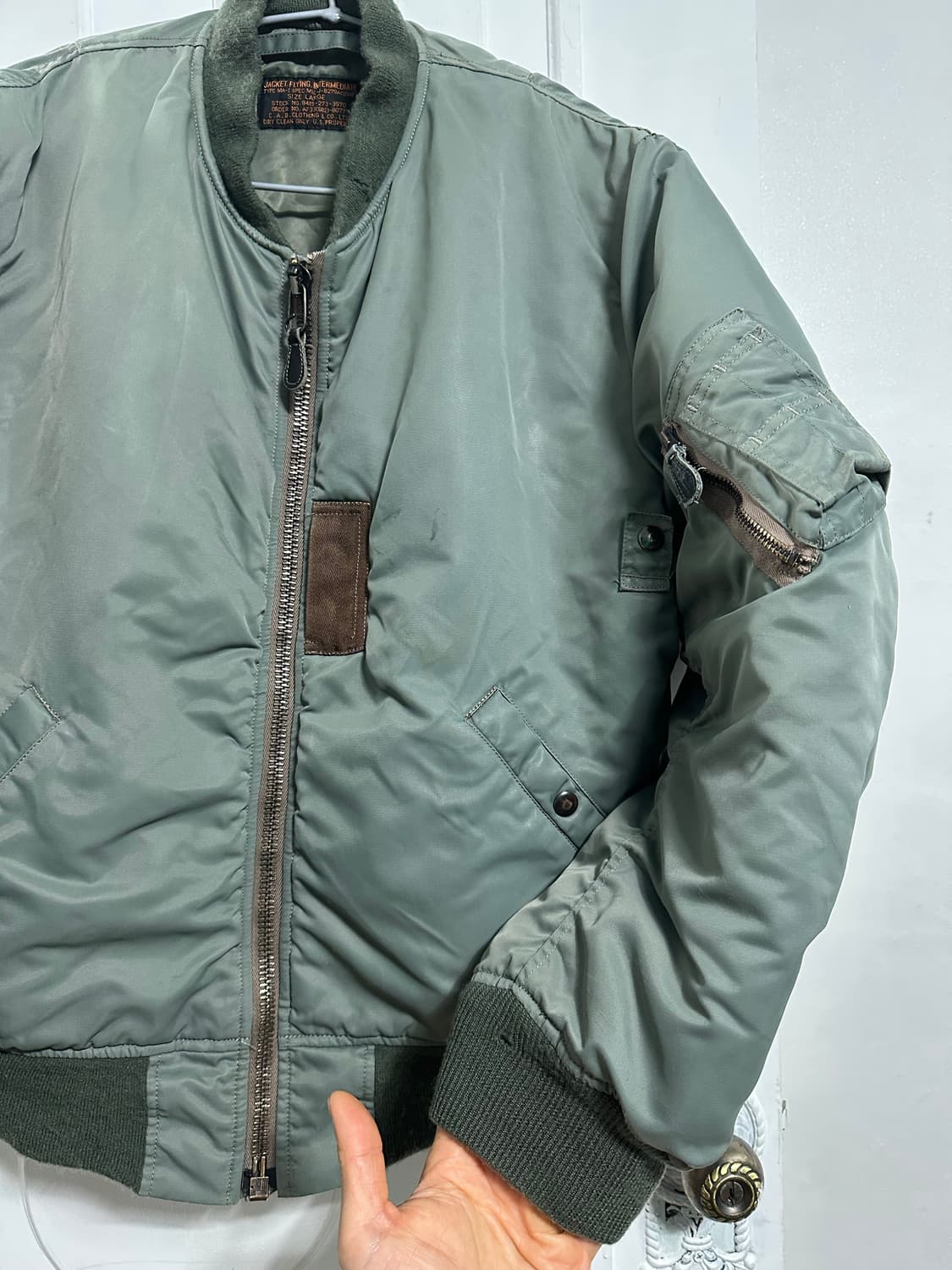 캡클로딩 CABCLOTHING MA-1 상품이미지4