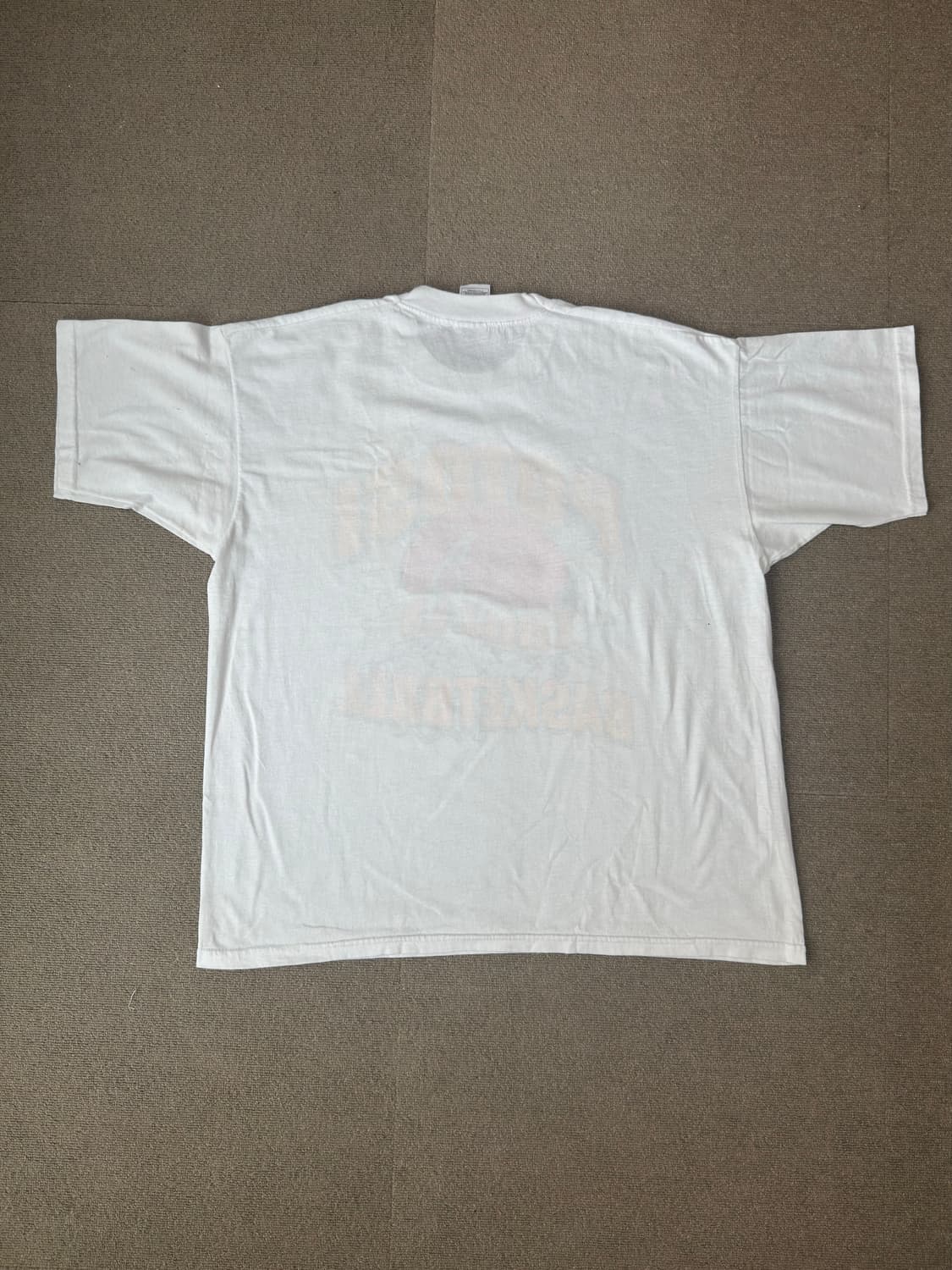 USA 90s 감성 프루트오브더룸 농구 프린팅 반팔 티 BEST 라인 상품이미지5