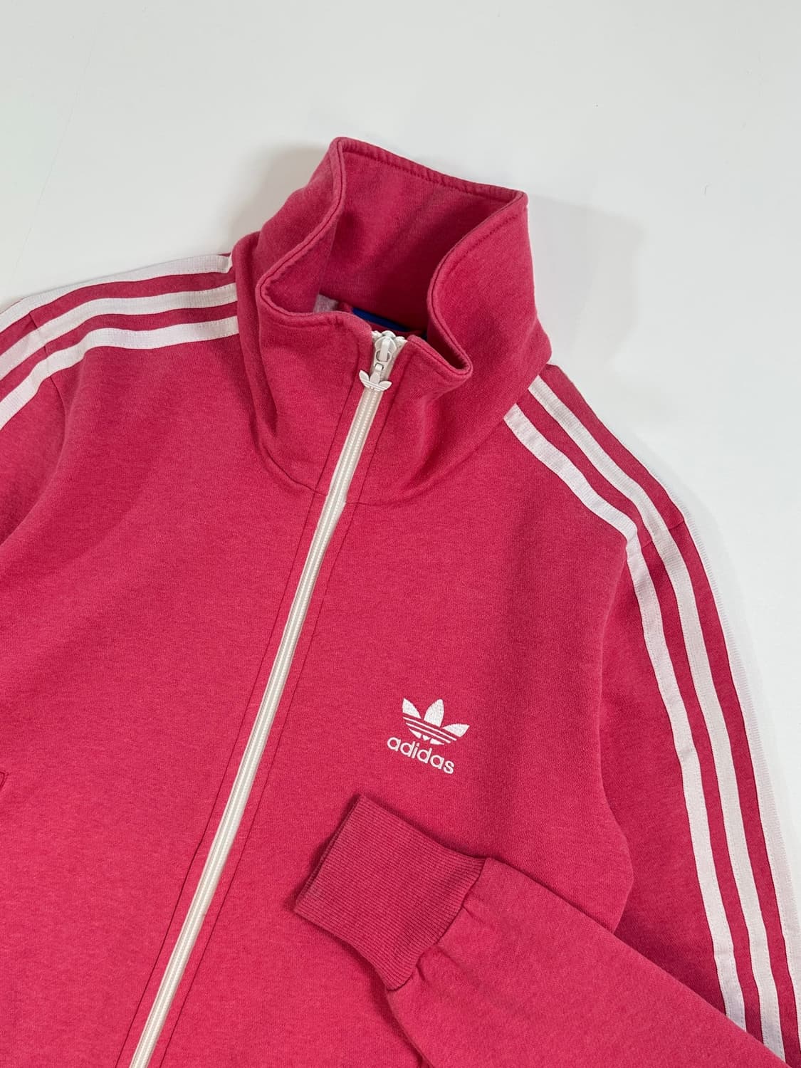 아디다스 adidas 하이넥 져지 슬림 핑크 트랙탑 져지 95 상품이미지1