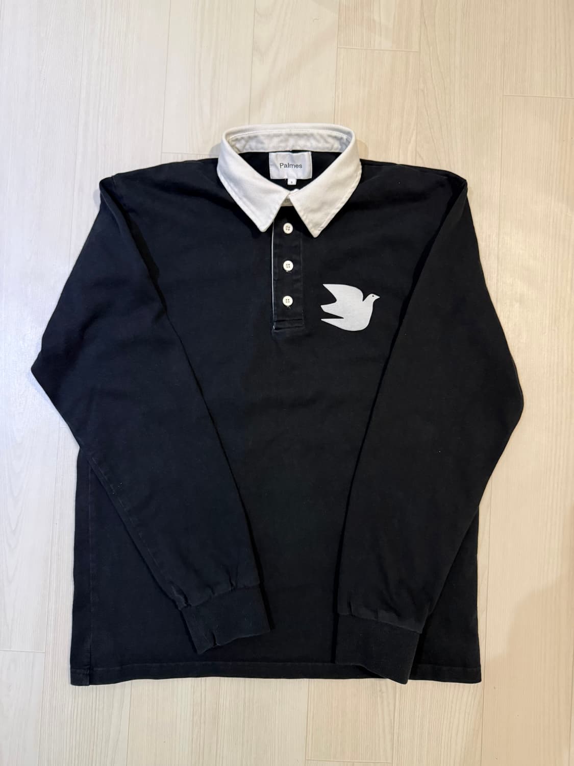 Palmes 그랜드 럭비 셔츠 블랙 상품이미지1