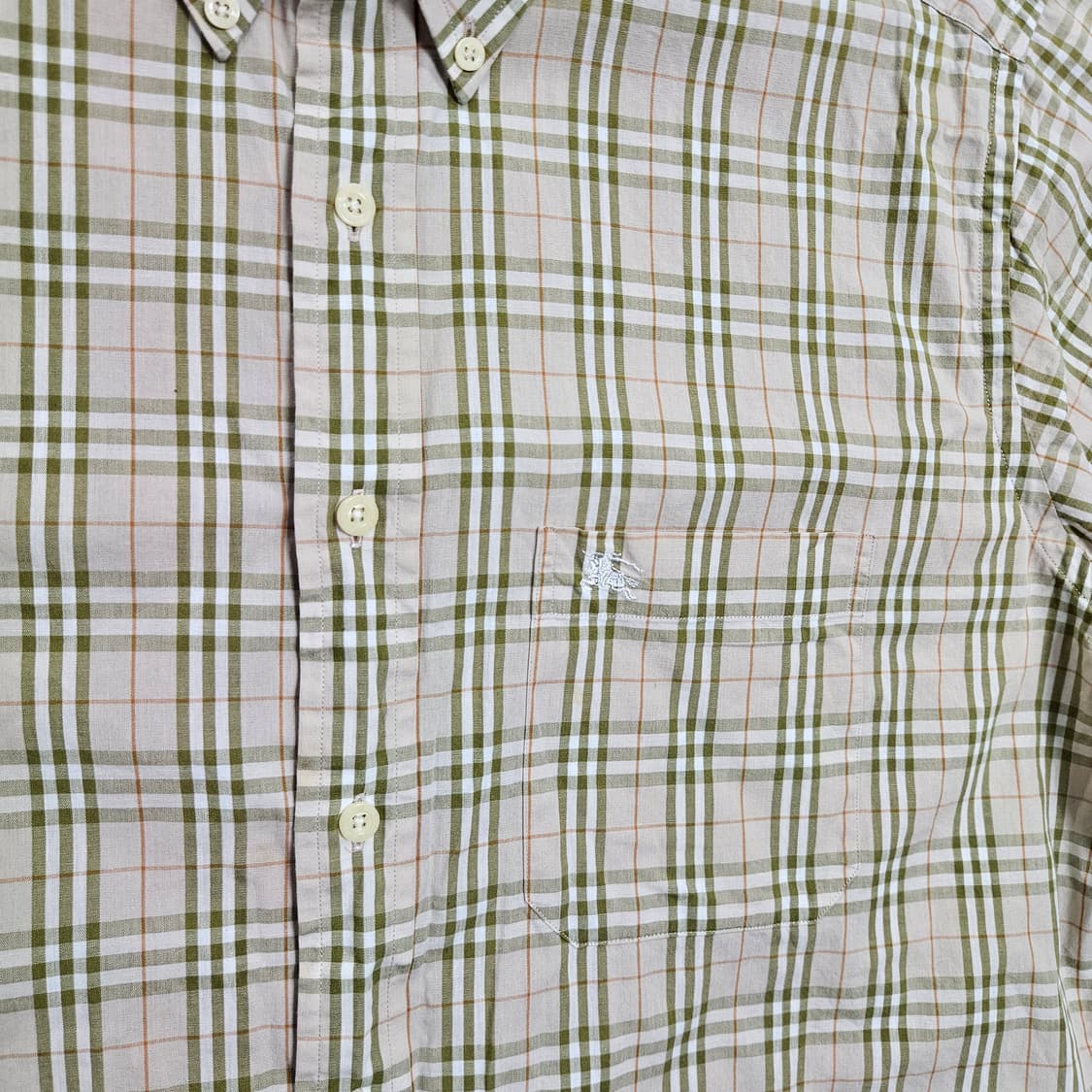 버버리 노바 체크 반팔 셔츠 L 상품이미지2