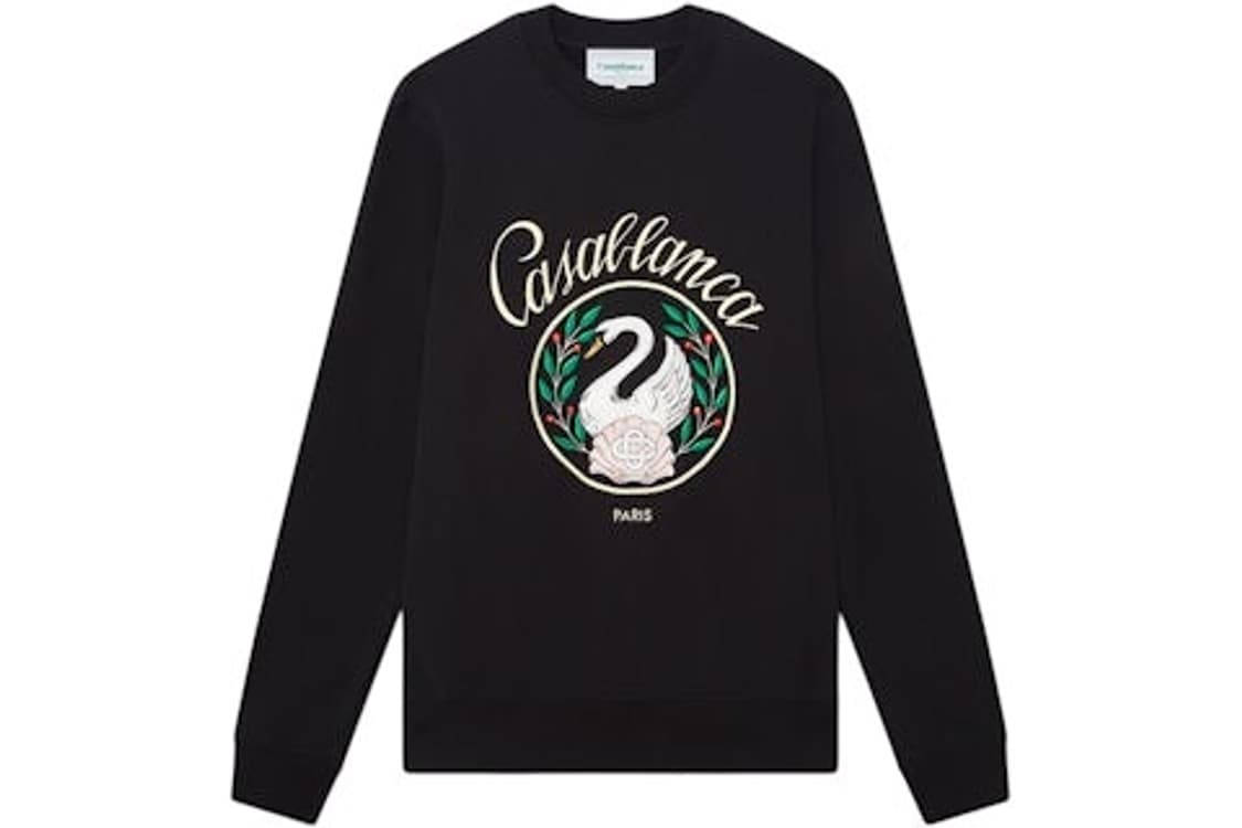 카사블랑카 백조 맨투맨(착샷) 상품이미지10