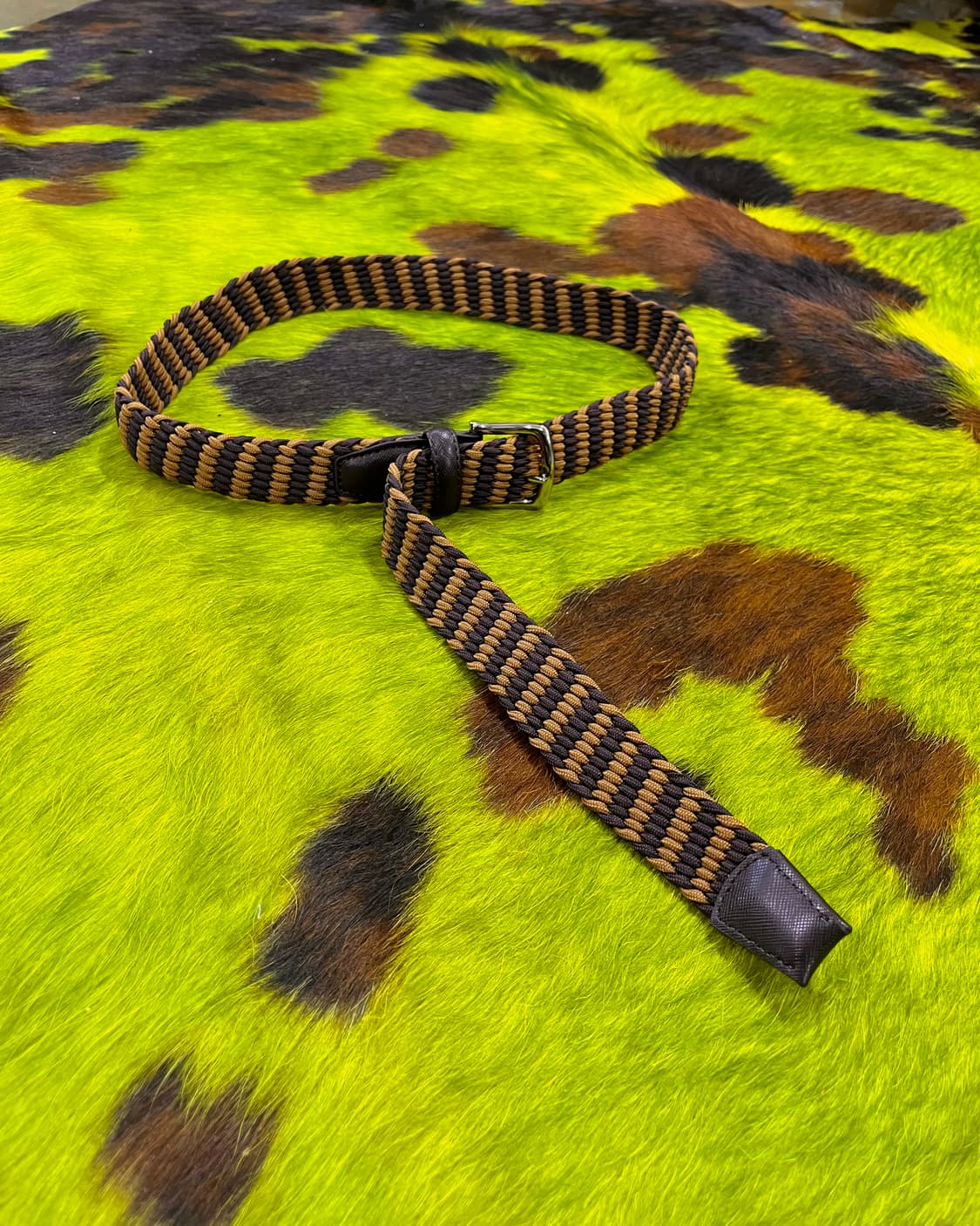 United Arrows Vintage Long Woven Belt 상품이미지8
