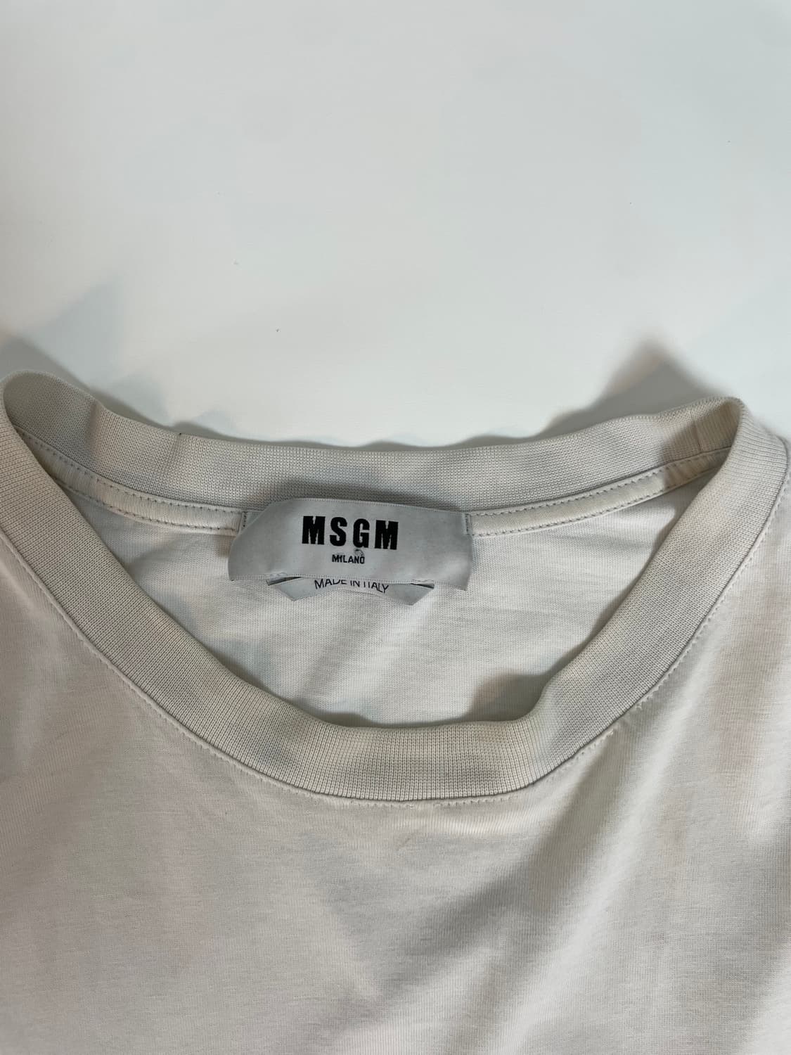 MSGM 로고 티셔츠  상품이미지4