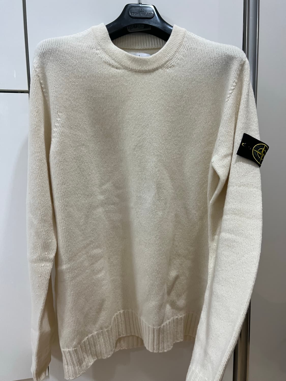 24fw 스톤아일랜드 아이보리니트 L (새상품) 상품이미지1