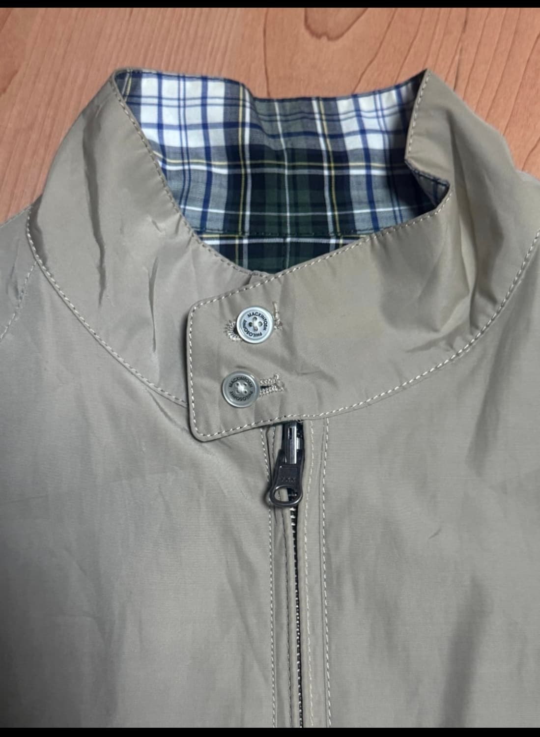 매킨토시 필로소피  해링턴자켓 상품이미지2