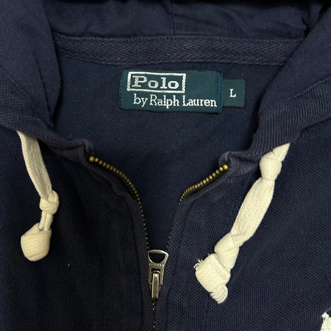 폴로 빅포니 네이비 후드집업 상품이미지5