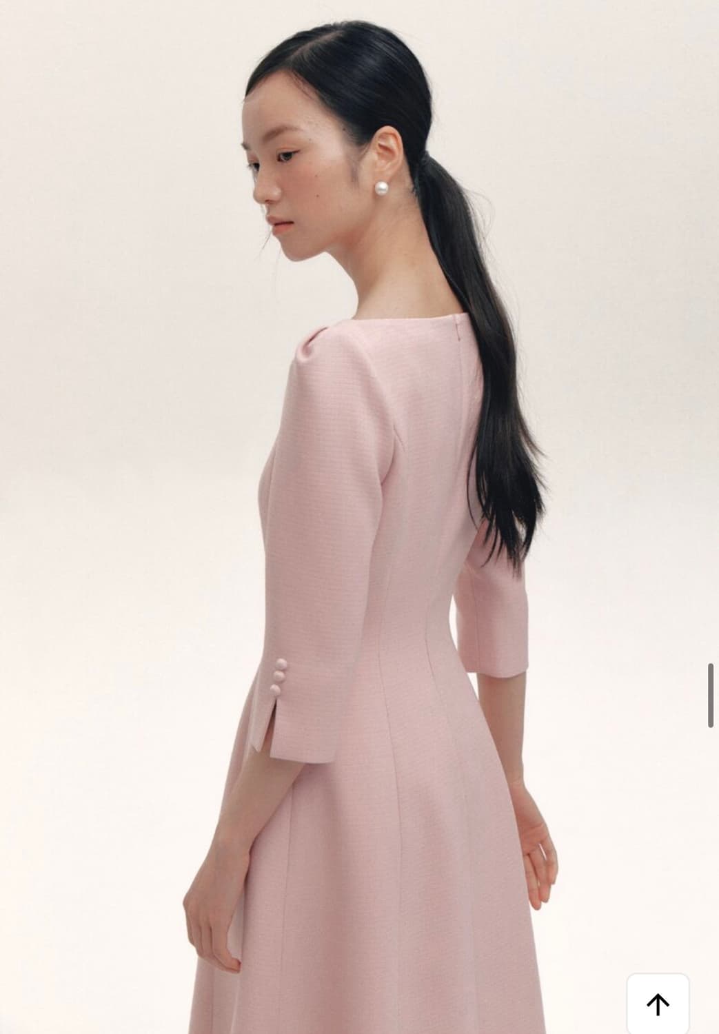 Cocktail Heart Neck Dress(Pink) 상품이미지2