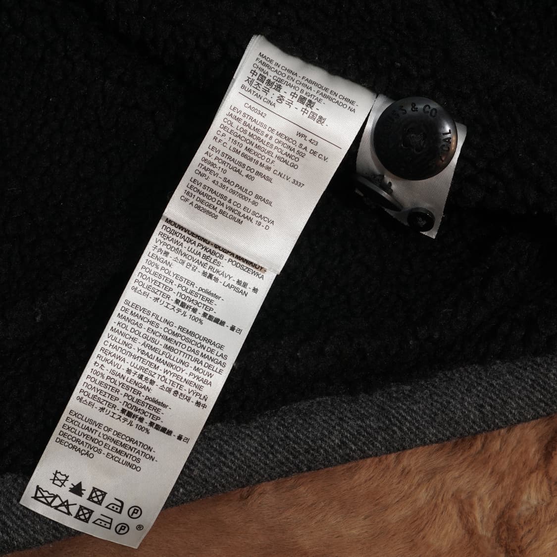 1990s 리바이스 울 엔지니어 자켓 상품이미지10