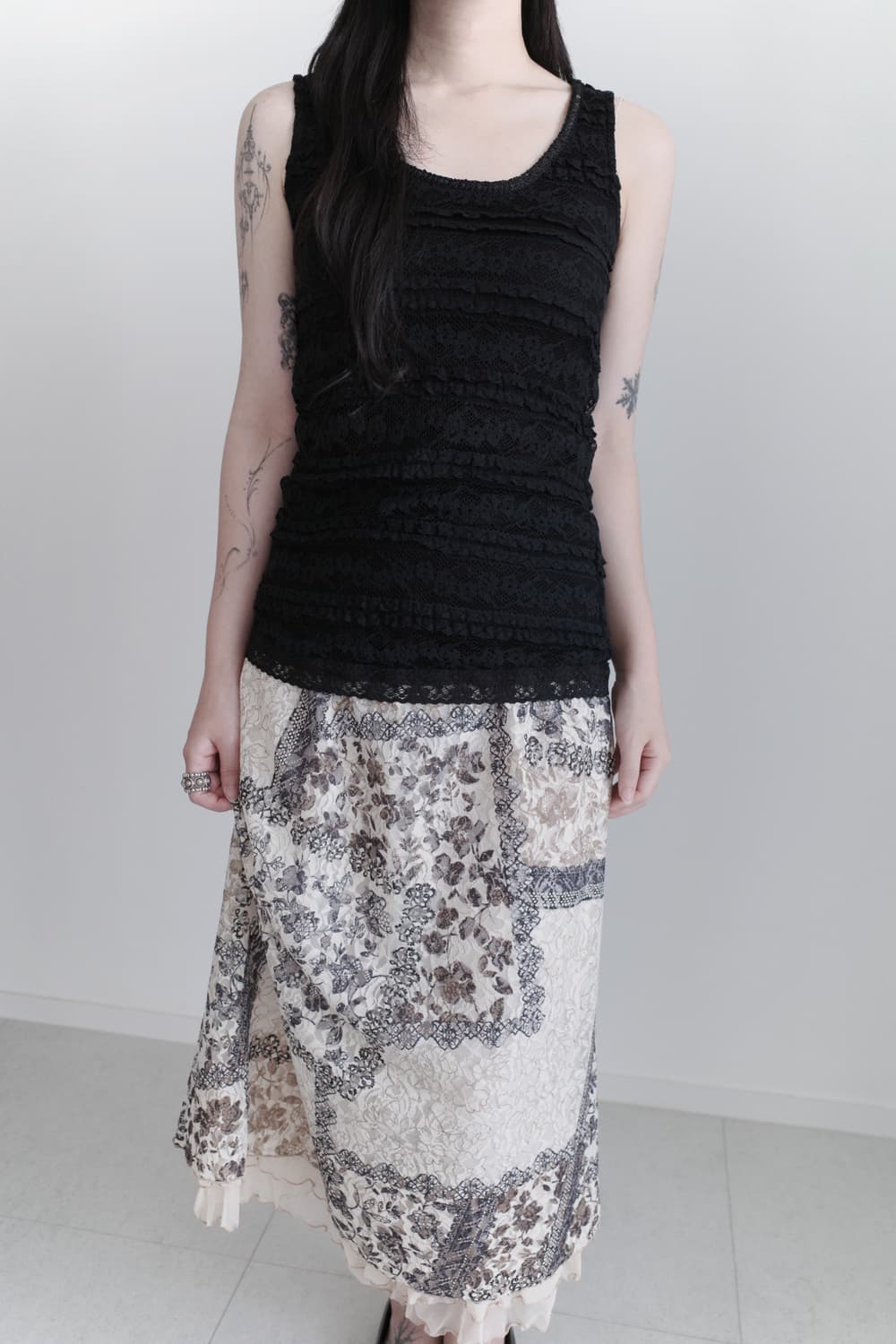 cecil mcbee) lace sleeveless 상품이미지7