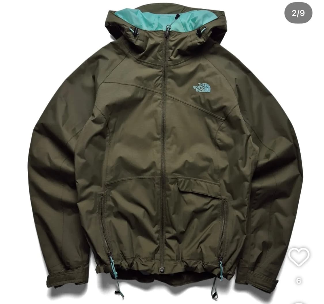 노스페이스 바람막이 윈드브레이커  민트 카키 브라운  상품이미지1