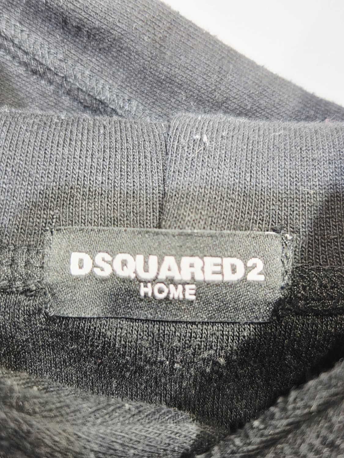 디스퀘어드2 코튼 후드 스웨트셔츠 블랙_L 상품이미지4