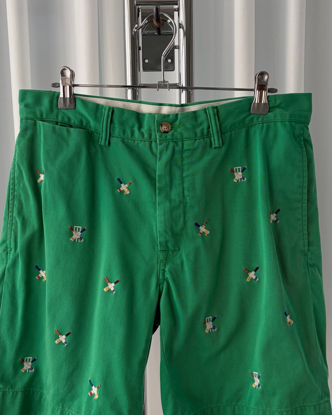 [30인치]폴로 랄프로렌 크리캣 자수 치노 하프 팬츠 상품이미지3