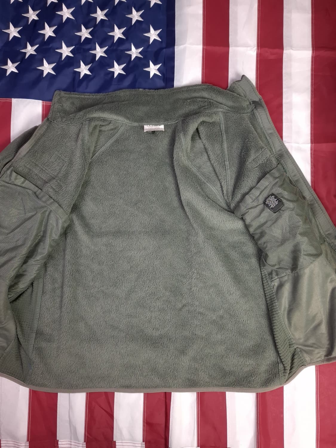 오리지날 미군 지급용 ACU 폴라텍 자켓 상품이미지9