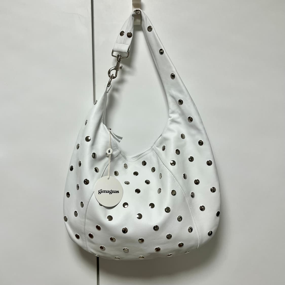 기마구아스 Paula 스터드 파울라 백/화이트 상품이미지2