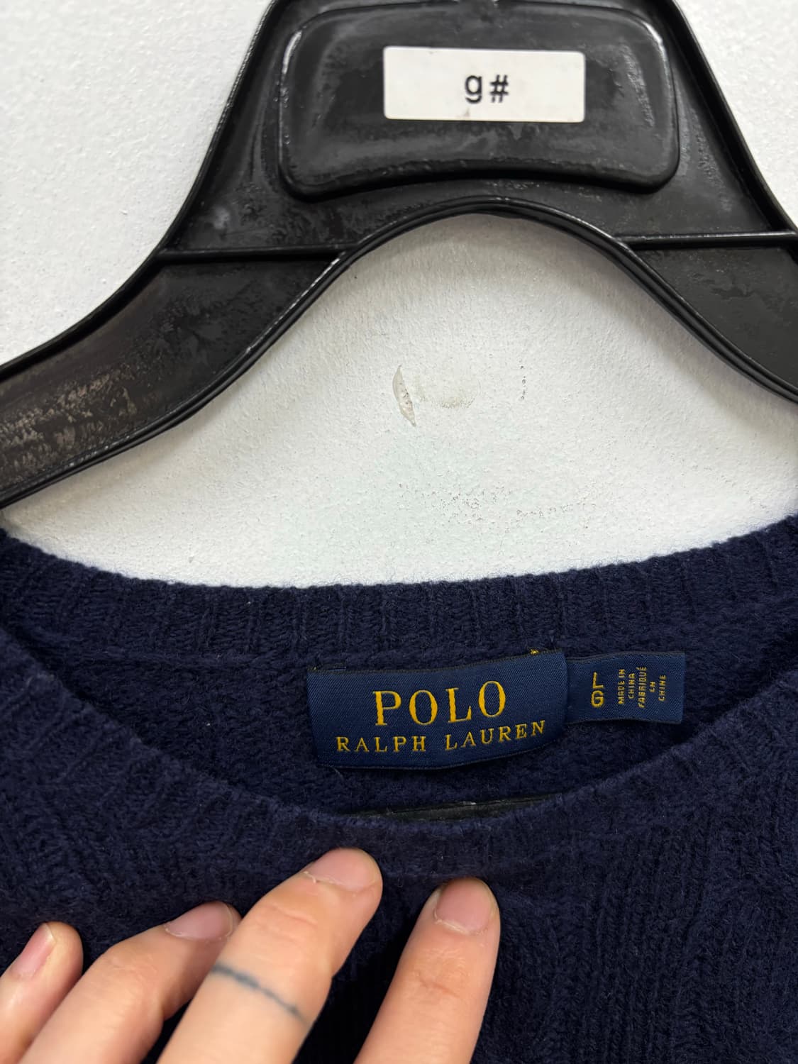 폴로랄프로렌 케이블 우먼 니트   상품이미지5