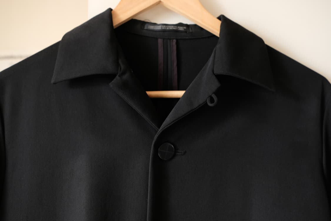 요지 야마모토 버튼 다운 셔츠 자켓 블랙 상품이미지5