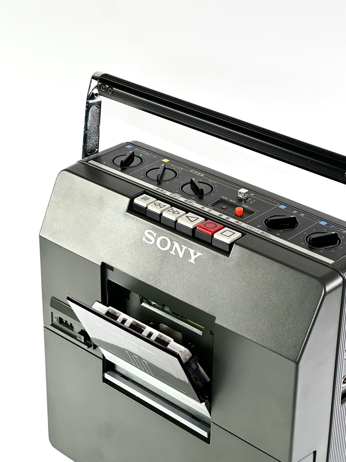 소니 빈티지 TCM-1390 카세트 플레이어 레코더  상품이미지5