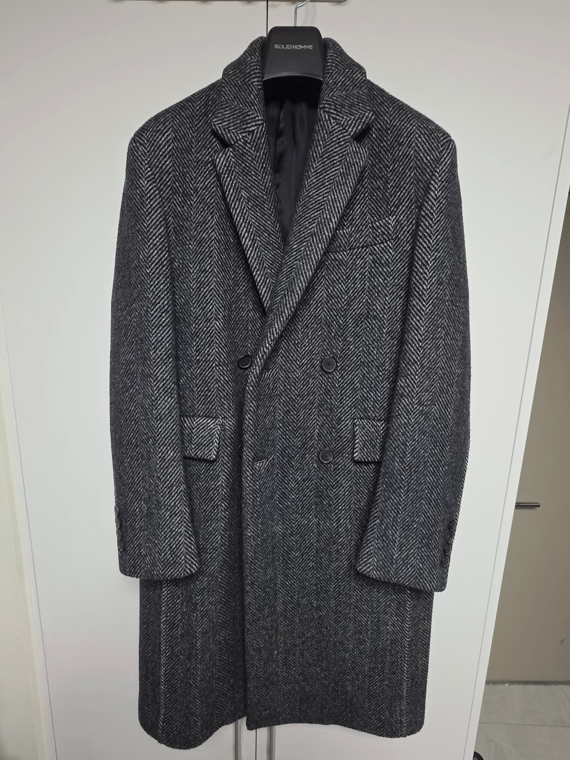알레그리 헤링본 코트  상품이미지1
