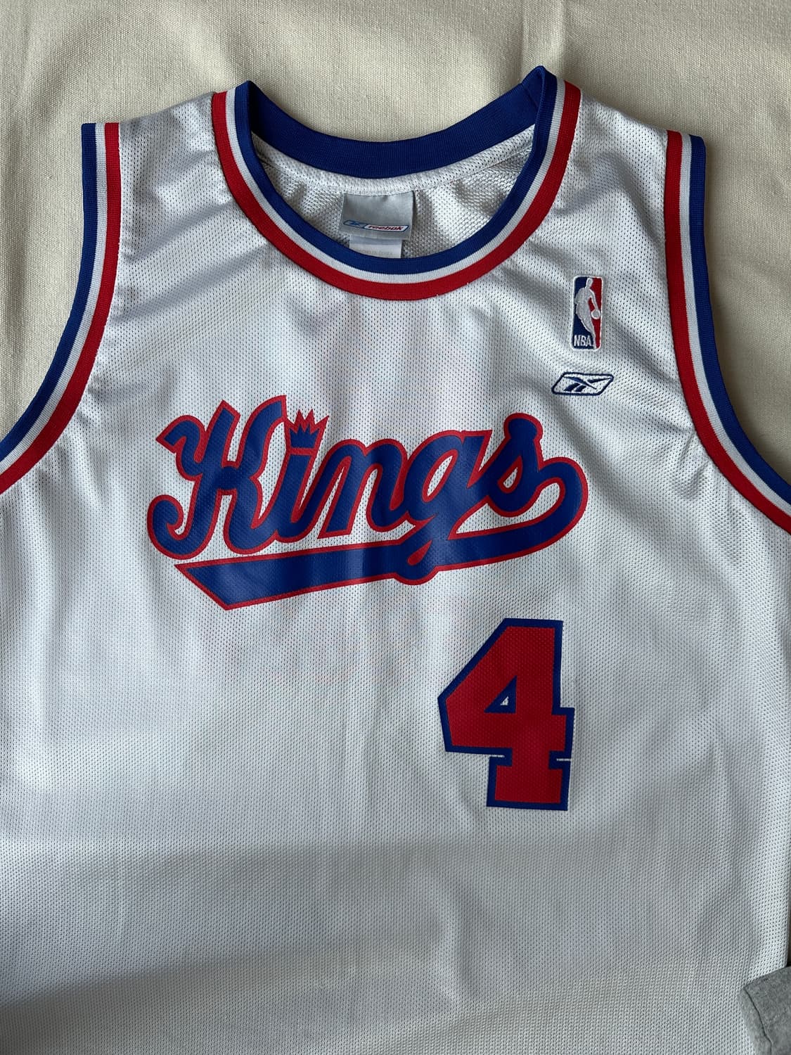 리복 NBA 새크라멘토 킹스 크리스 웨버 저지 M 상품이미지2