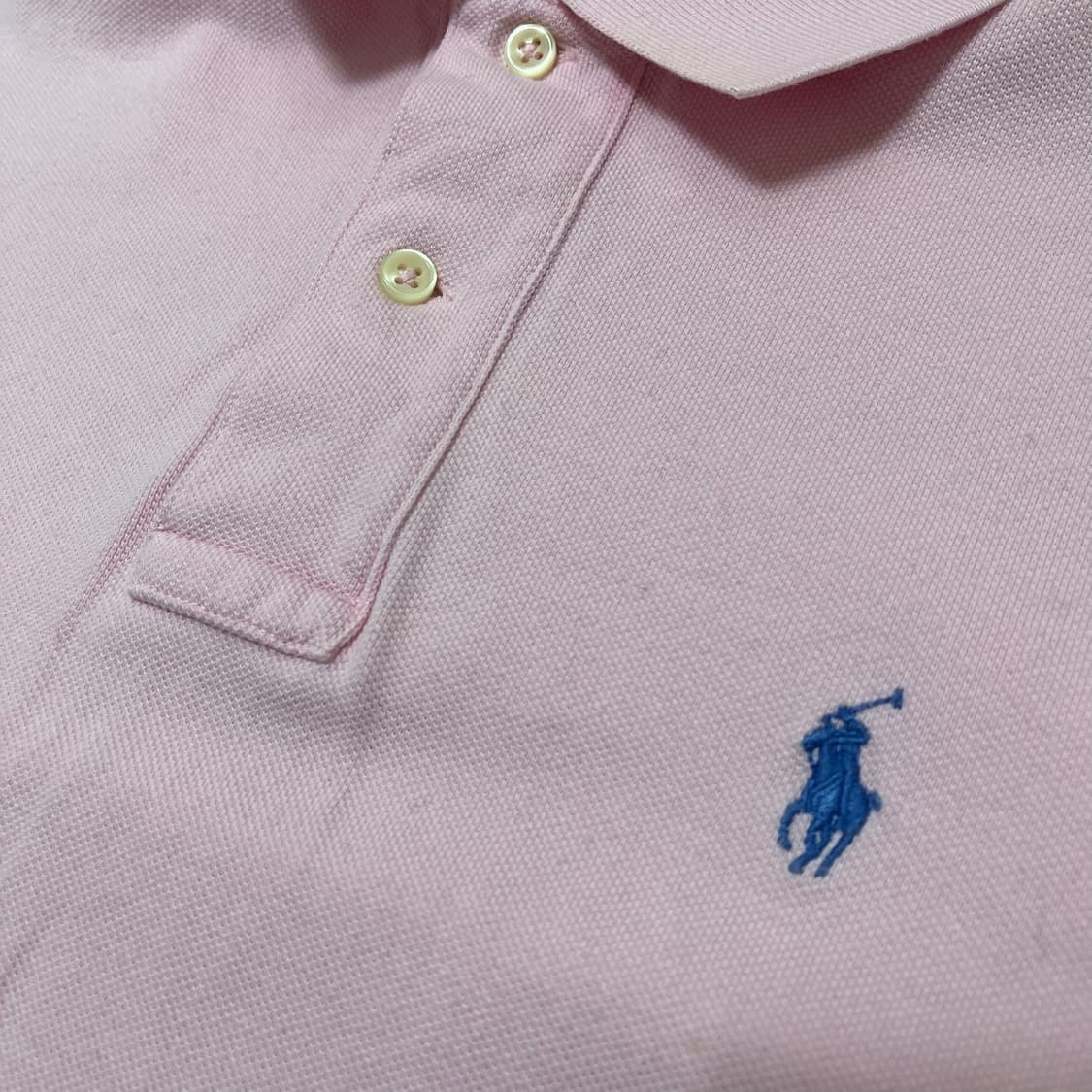 폴로 랄프로렌 여성 스몰포니 PK 반팔 카라티 [핑크] M/95 상품이미지5