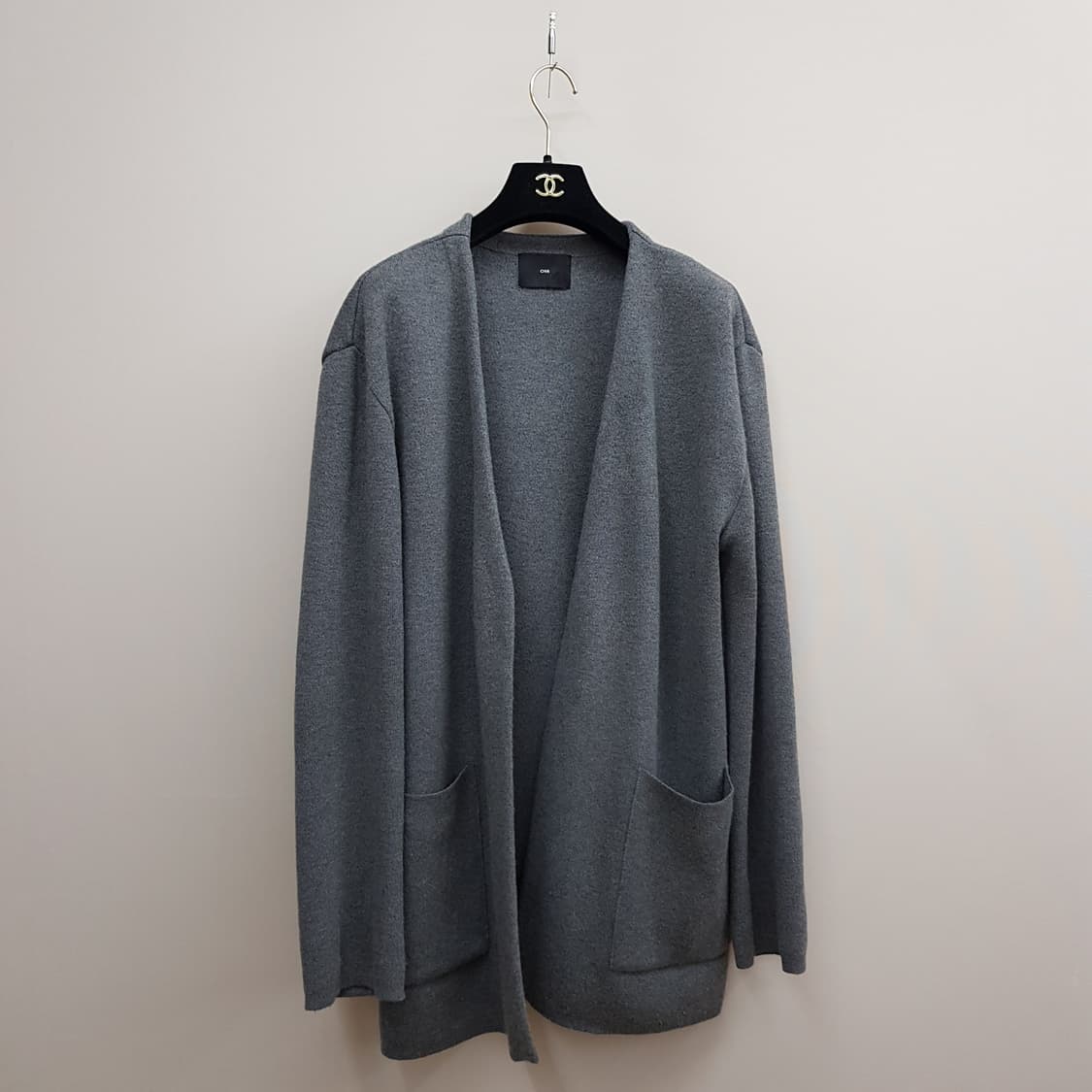 오르 ORR 울 100% 오픈 니트 가디건 M사이즈 상품이미지1