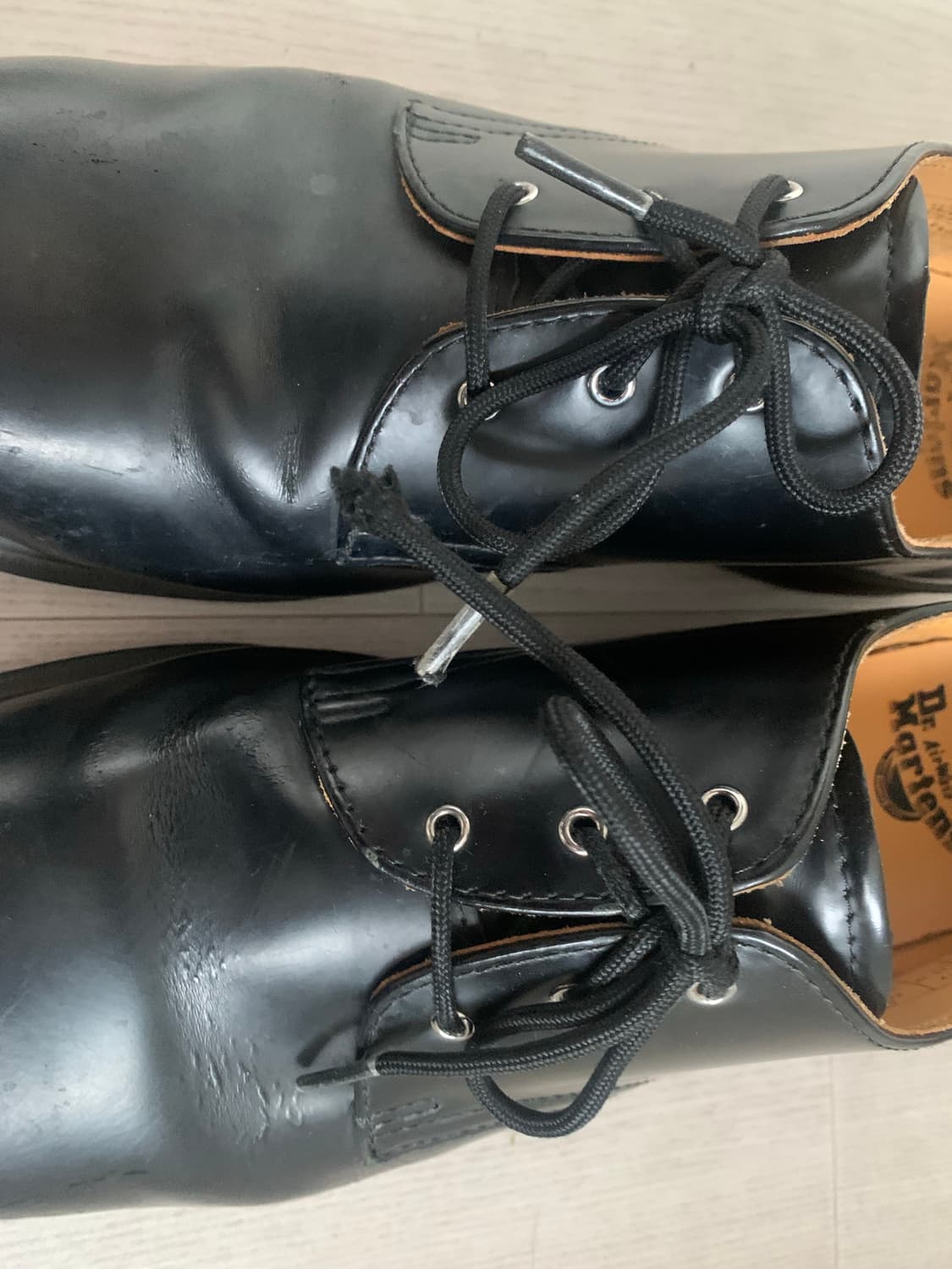 닥터마틴 x 라프시몬스 블랙 더비 슈즈 상품이미지3