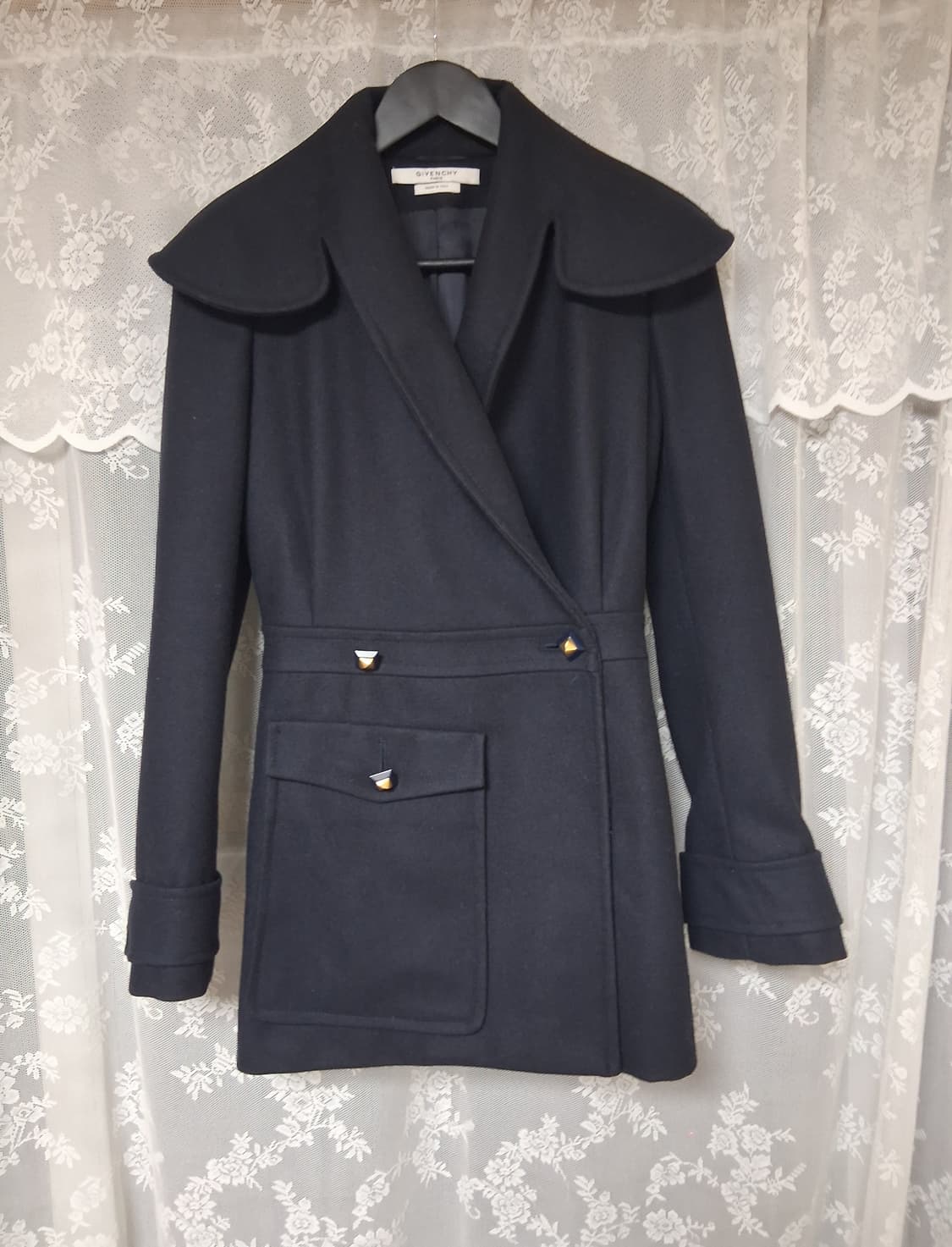 지방시 여성 울 더블 코트 상품이미지2