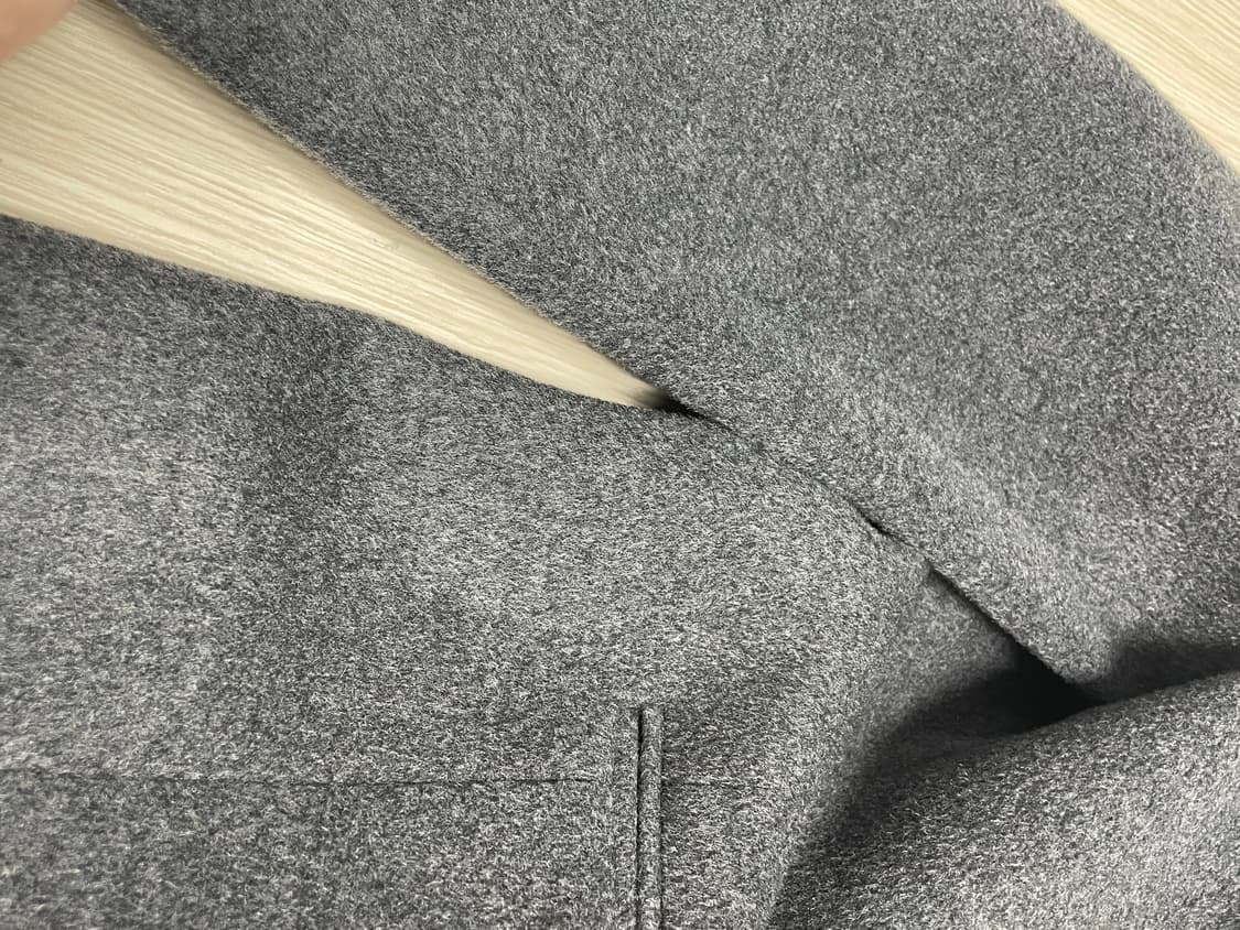 Klean royal cashmere double coat 차콜 S 상품이미지7