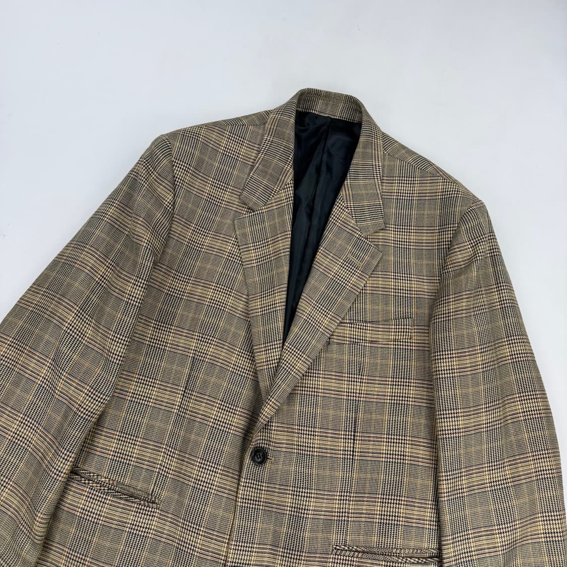 토니웩 울 체크 블레이저 상품이미지2