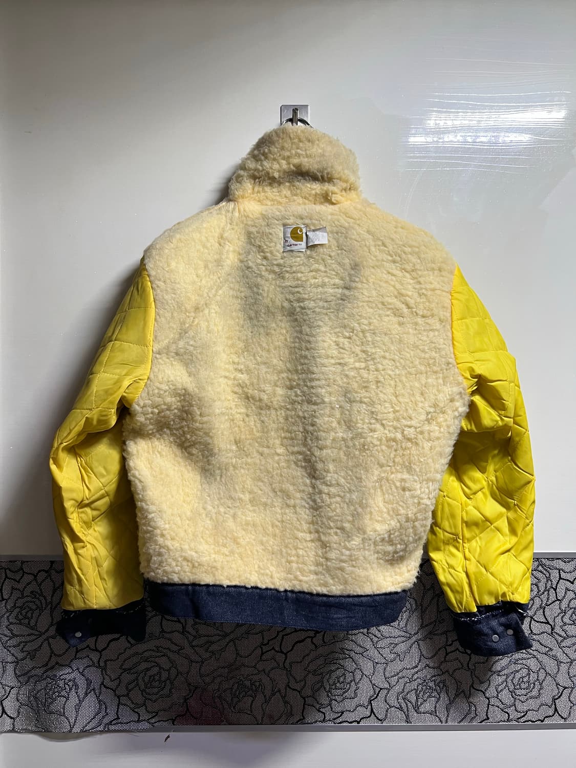 빈티지 칼하트 데님 쉐르파 자켓 상품이미지8